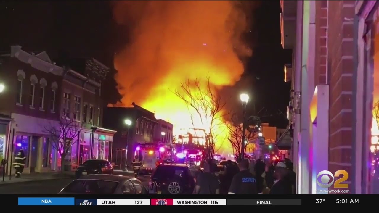 Bound Brook Fire Destroys Several Buildings
