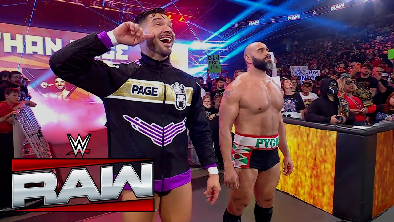 Выход Итана Пейджа и Русева на ринг: WWE Raw, 4 мая 2026 года