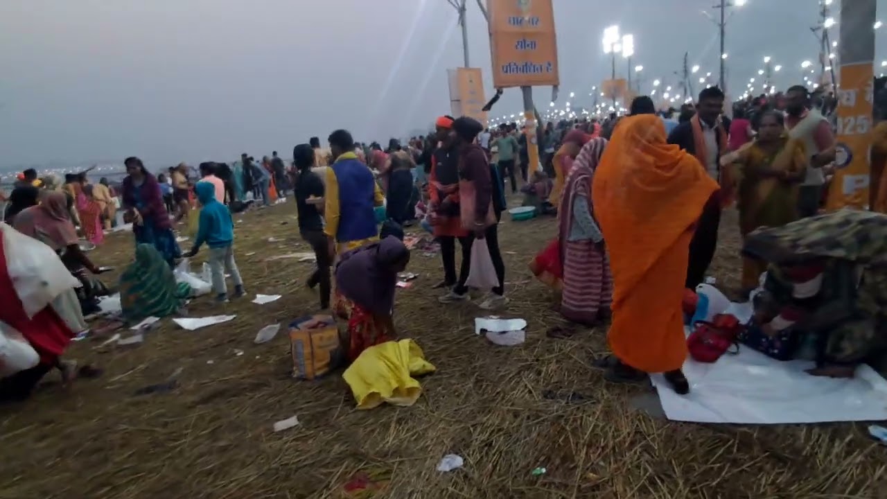 Kumbh mele ka adbhut najara Prayagraj 