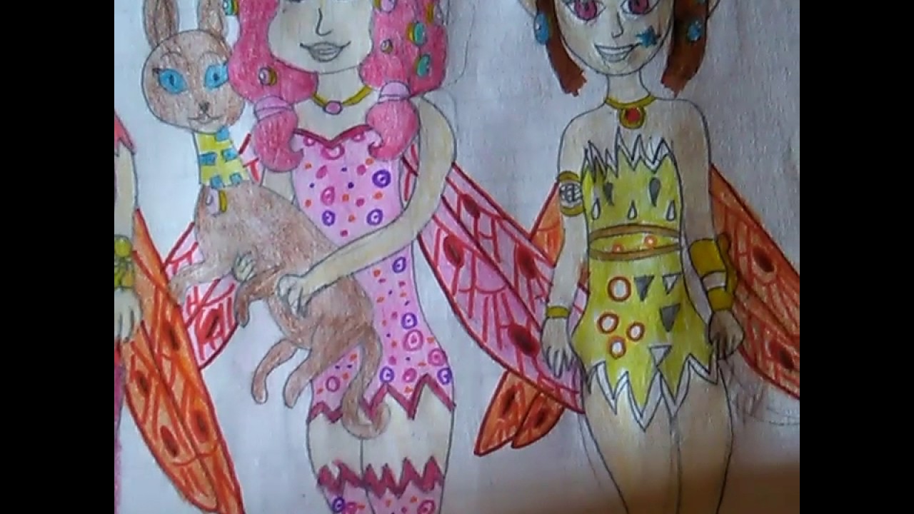 Desenele mele Eu si Mia