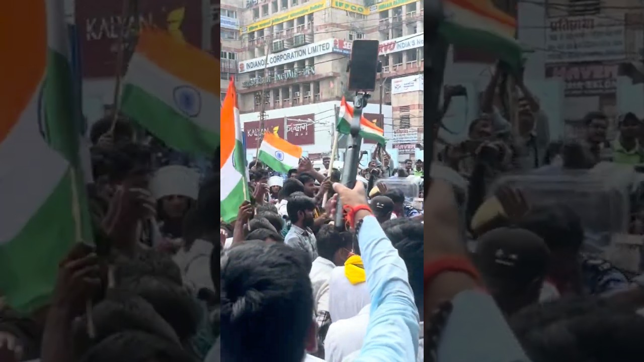 Bpsc protests full video in bio #viral #bpsc #students #protest #patna