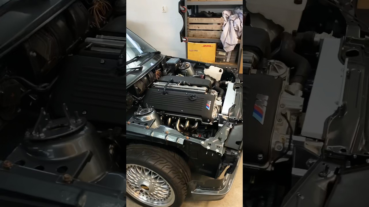 Best engine for E30? S54B32 from E46 M3 #bmw #e30 #s54 #restoration