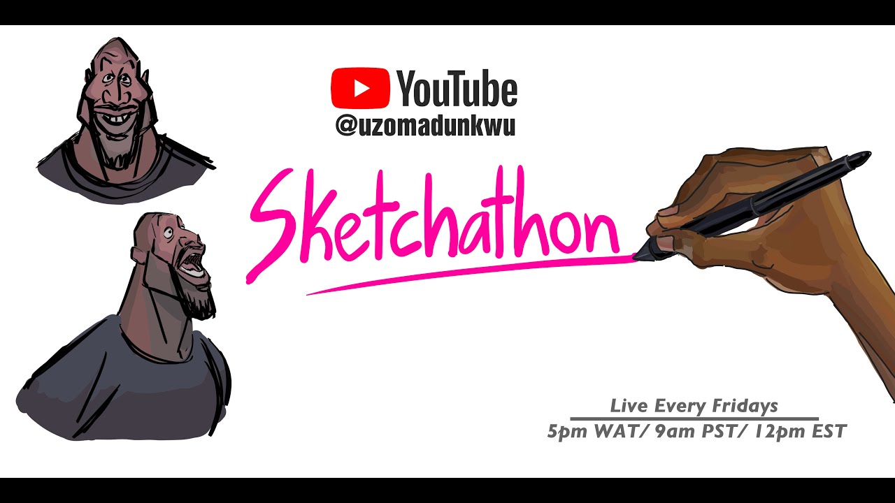 Sketchathon 23 | Watch Me Design Characters For Animation