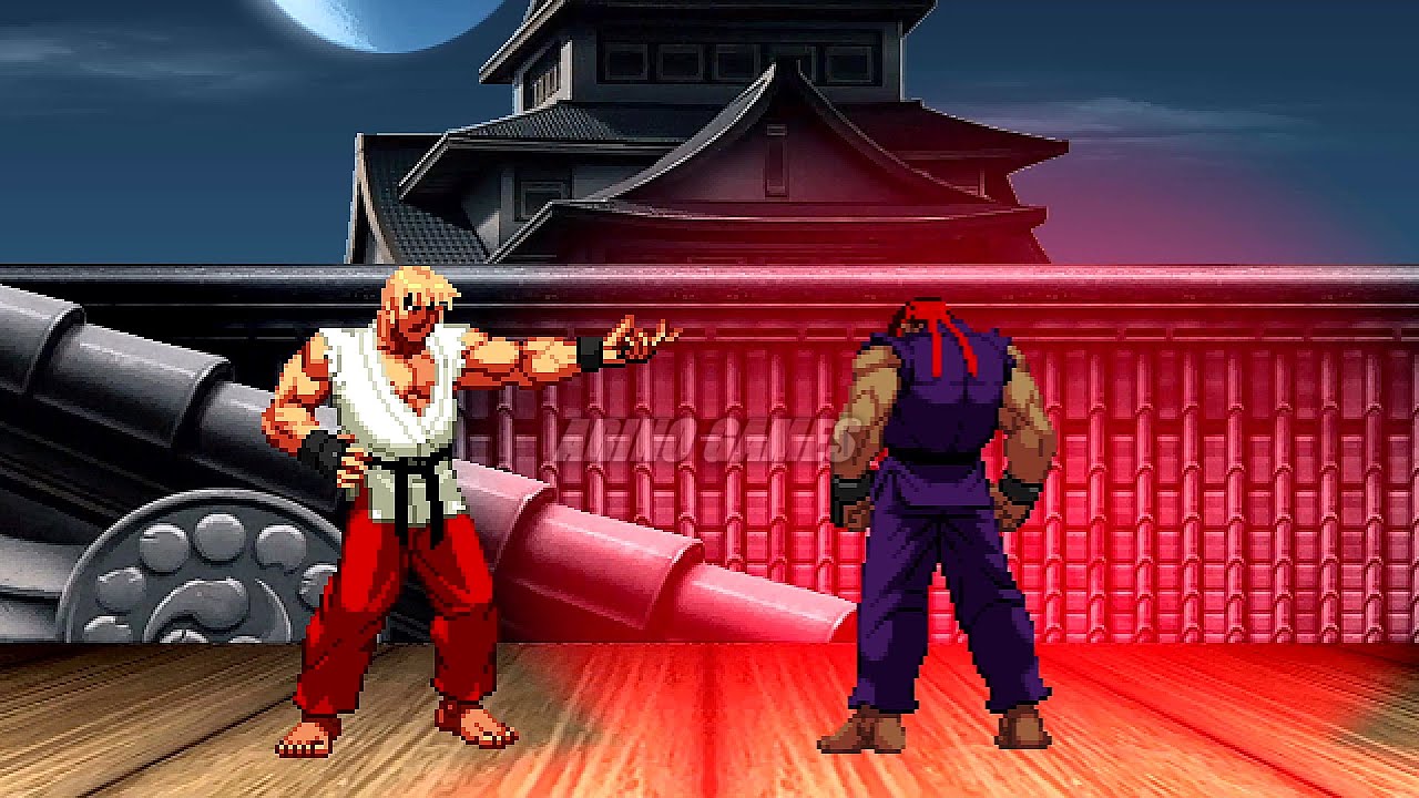 MASTER KEN VS EVIL RYU