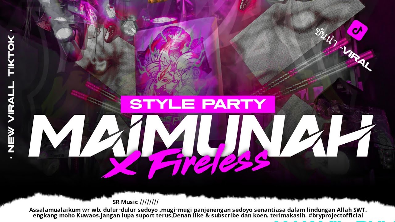 DJ MAIMUNAH REBORN X FIRELESS - TJAP PARTY X PARGOY BASS HOREG JATIM BASS