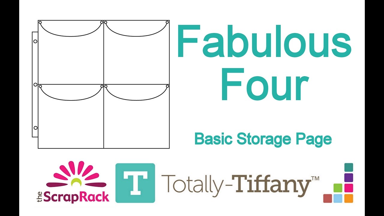 Fabulous Four Basic Storage Page for The ScrapRack