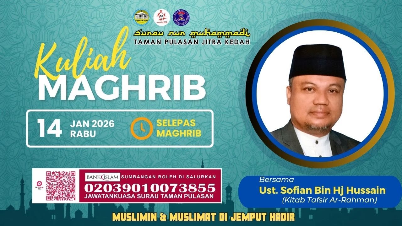 Y.bhg Ustaz Mohamad Sofian Bin Haji Hussain 