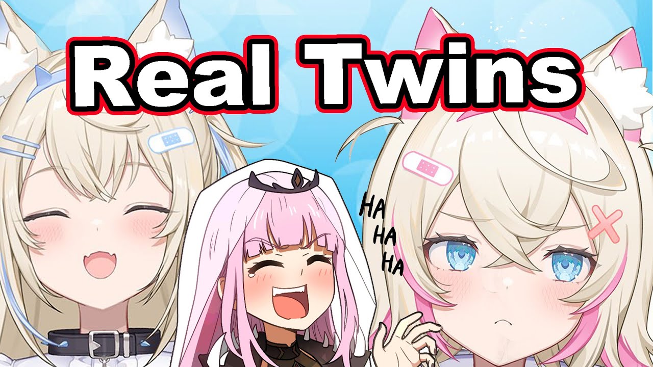 FUWAMOCO really 99% Twins and 1% something... | Calli『Hololive』
