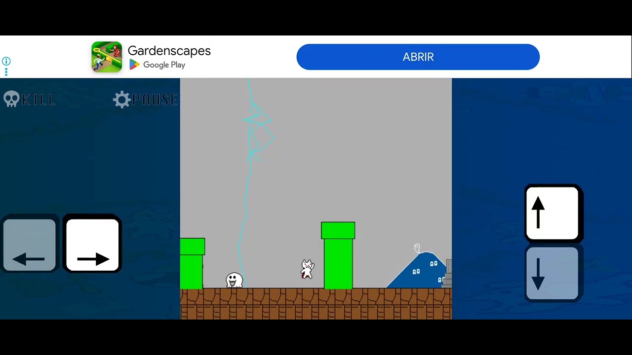 Jugando cat mario (me gustó)