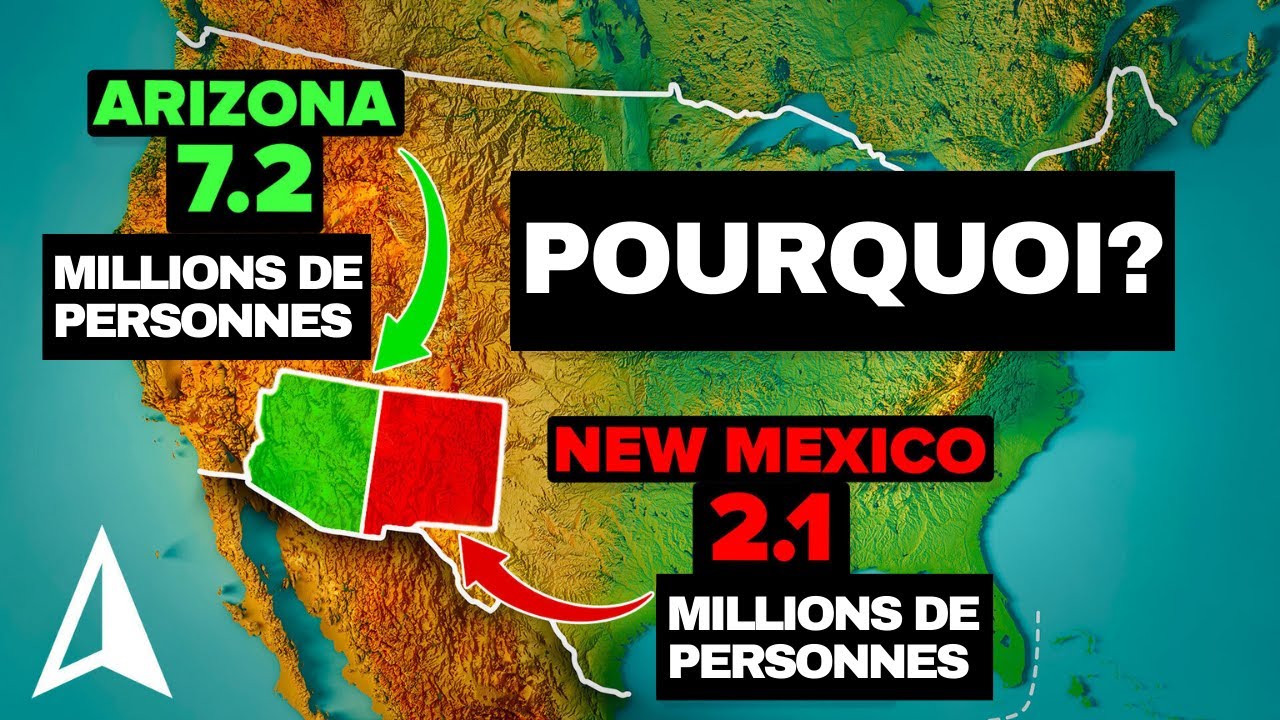 Pourquoi tant de personnes déménagent-elles en Arizona plutôt qu'au Nouveau-Mexique?