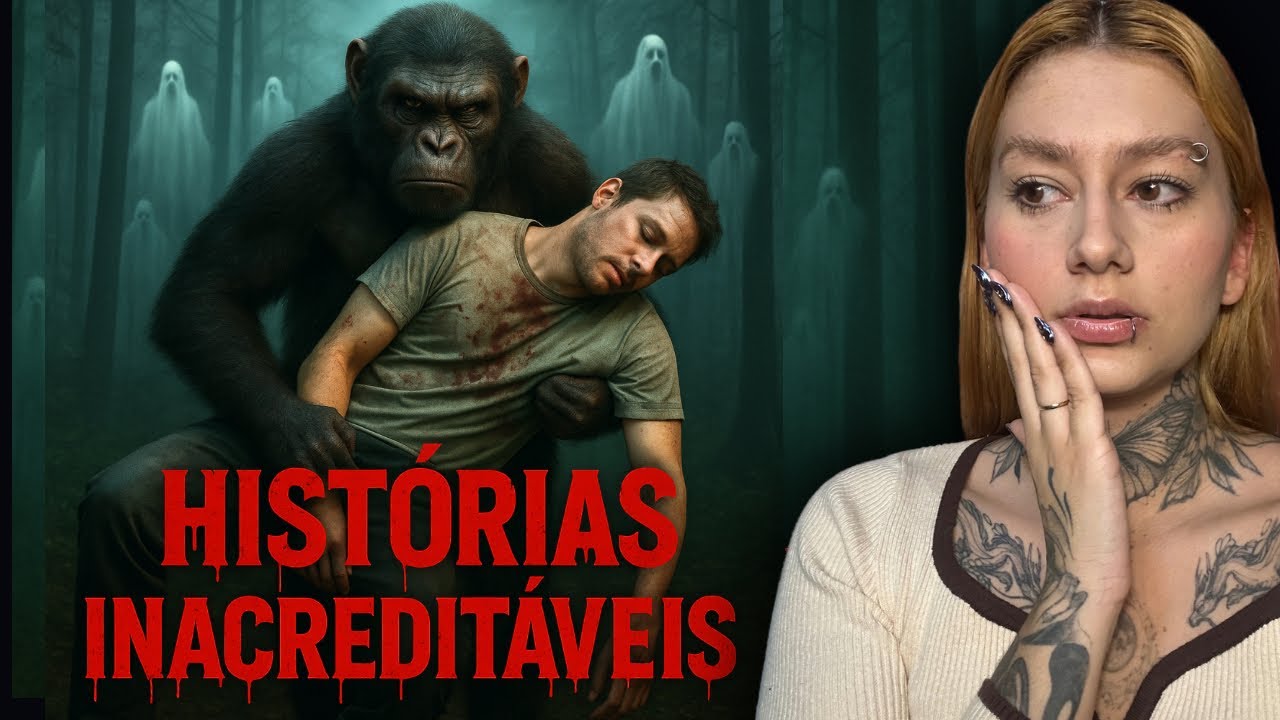 RELATOS SOBRENATURAIS TÃO BIZARROS QUE PARECEM FICÇÃO!