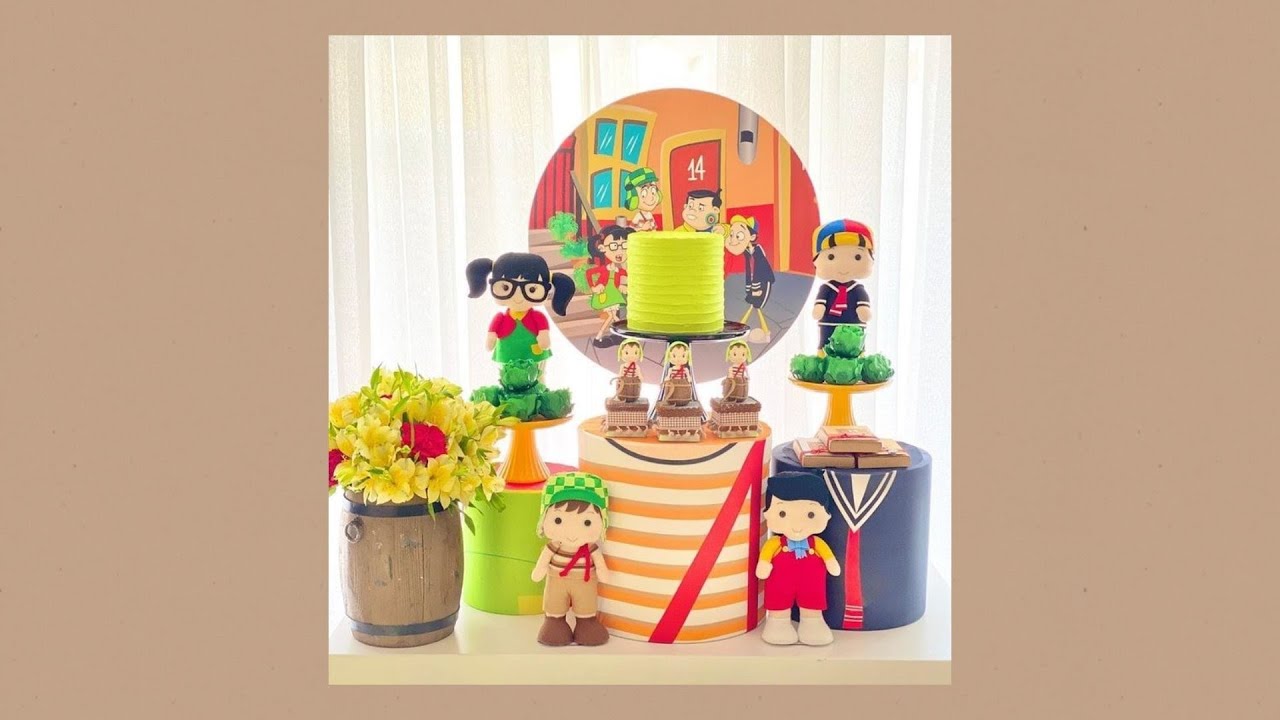 40+ IDEIAS DE DECORAÇÃO DE ANIVERSÁRIO NO TEMA TURMA DO CHAVES