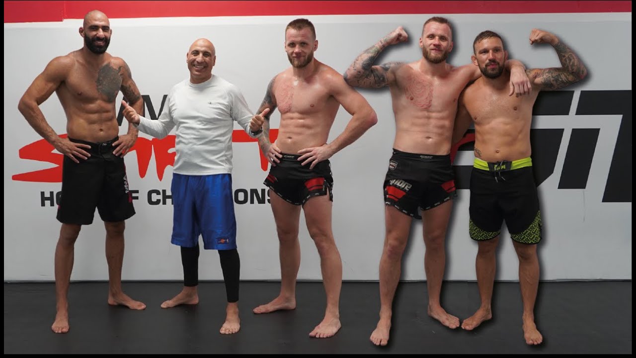 Erst Fetzerei im MMA Spirit mit Max Coga Ali Nasir & Julian Winkelmann danach mit Zendeli am Tisch