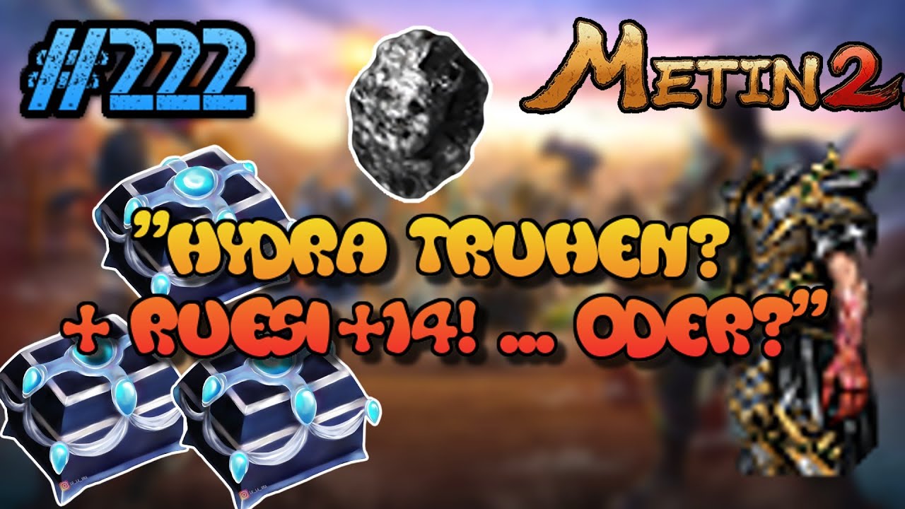 Metin2.de RUBY [#222] - Hydra & Magische | JETZT ABER!