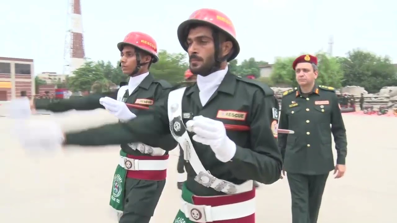 Passing Out Ceremony of Basic 38 Course Punjab Emergency Service, Rescue 1122