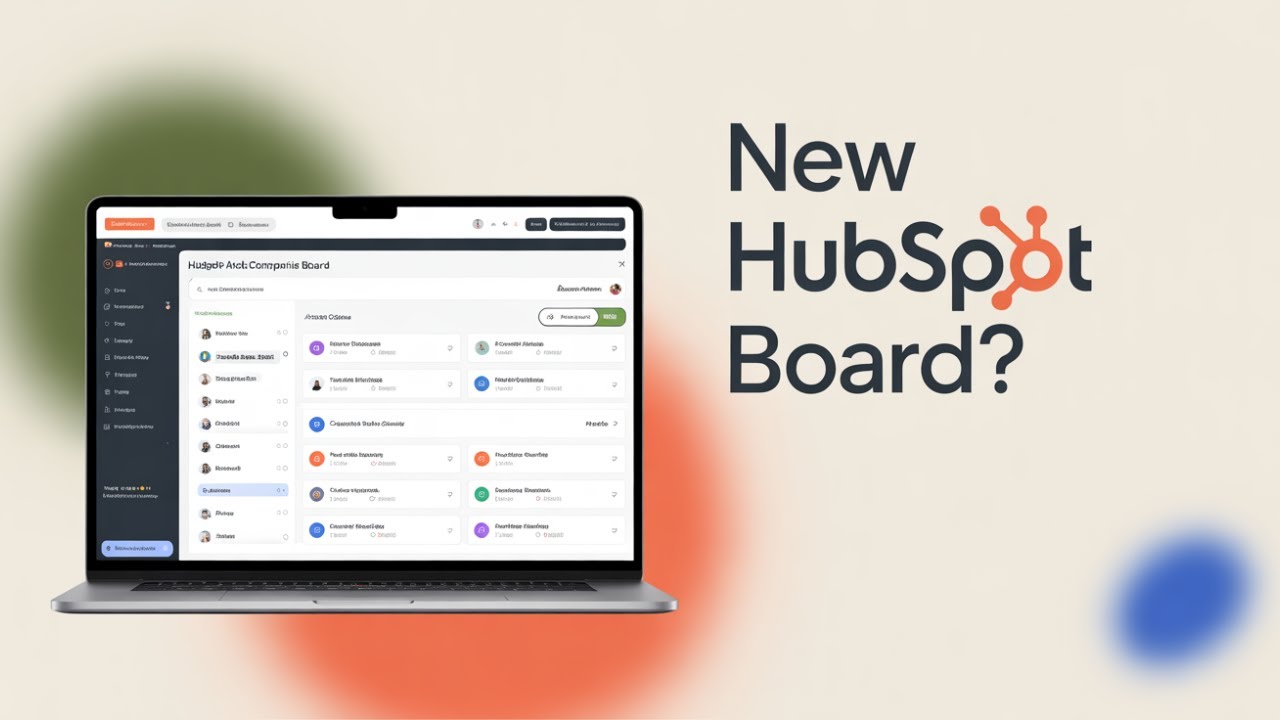 HubSpot's Newest Feature | The new Contacts & Companies board view!