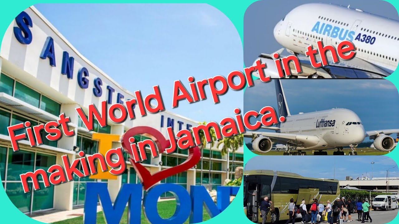 Sangster int Airport Jamaica, undergoing first World expansion.