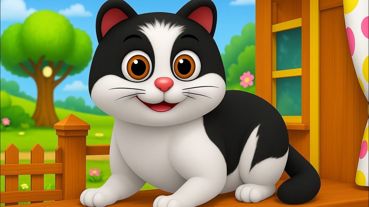 Meow Meow Billi Karti | Hindi Rhyme For Kids | म्याऊ म्याऊ | Balgeet In Hindi | LittleTreehouse