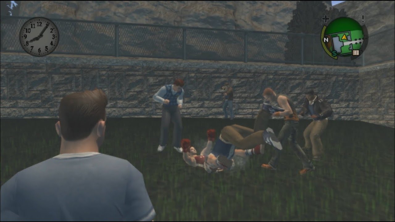 Bully SE: Preps (Boss) vs Seconds Leaders (Boss Health) (Full HD)