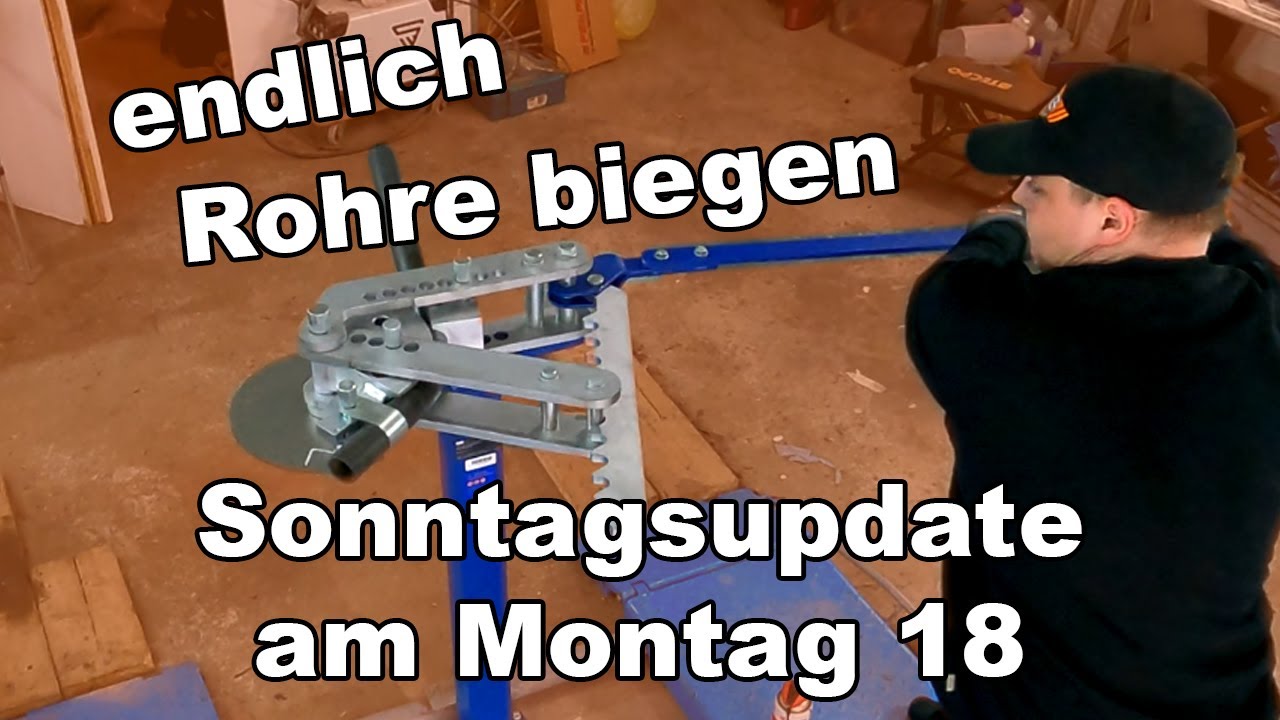 Rohre biegen für den Käfig - mit dem MSW TRB 300 - Suam 18