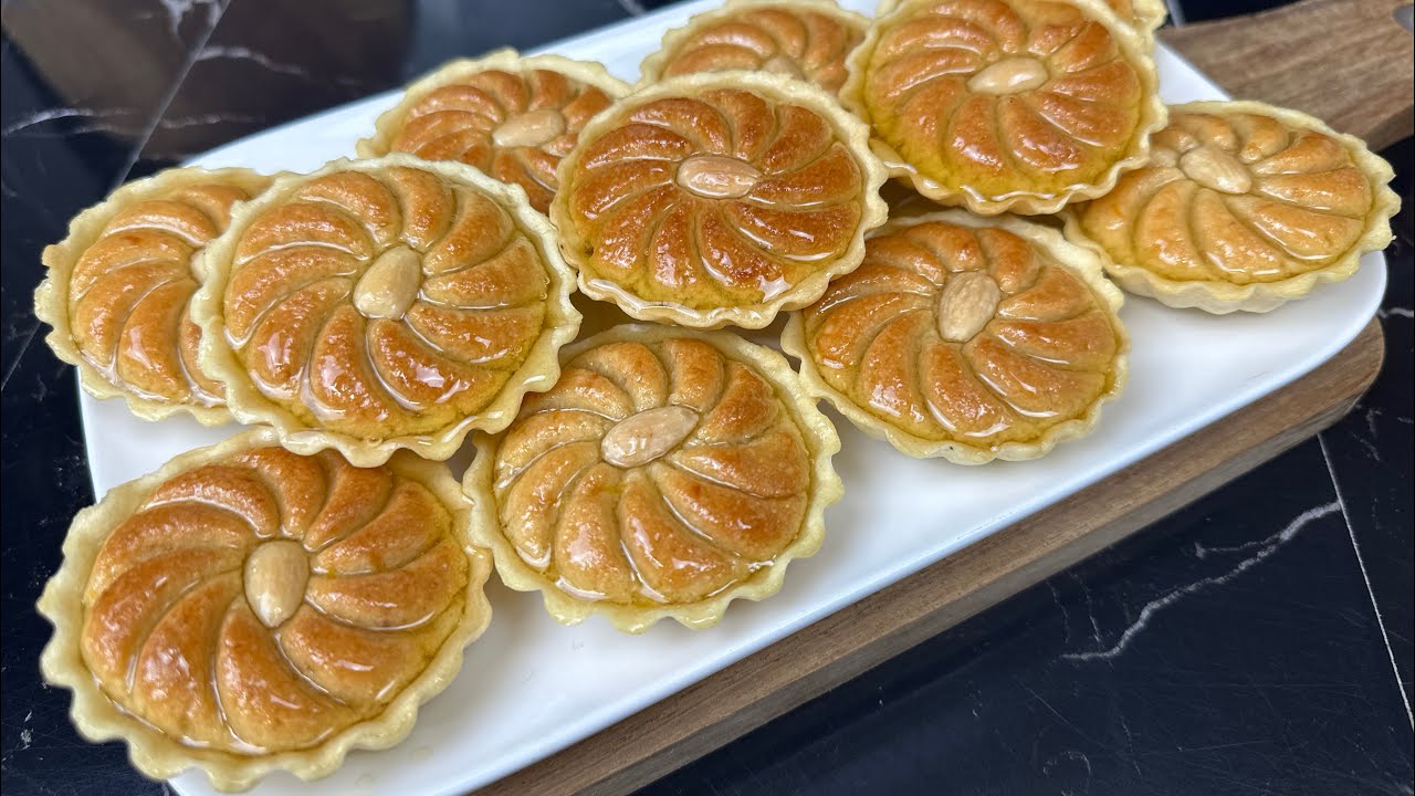 MSIBHATE façon DZIRIETTE Les tartelettes amandes citron qui vont faire sensation pour l’Eïd ! 🍋✨