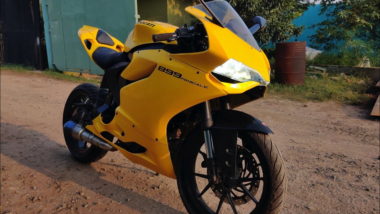 KTM RC 200 Modified to Look Like DUCATI PANIGALE ! ! !