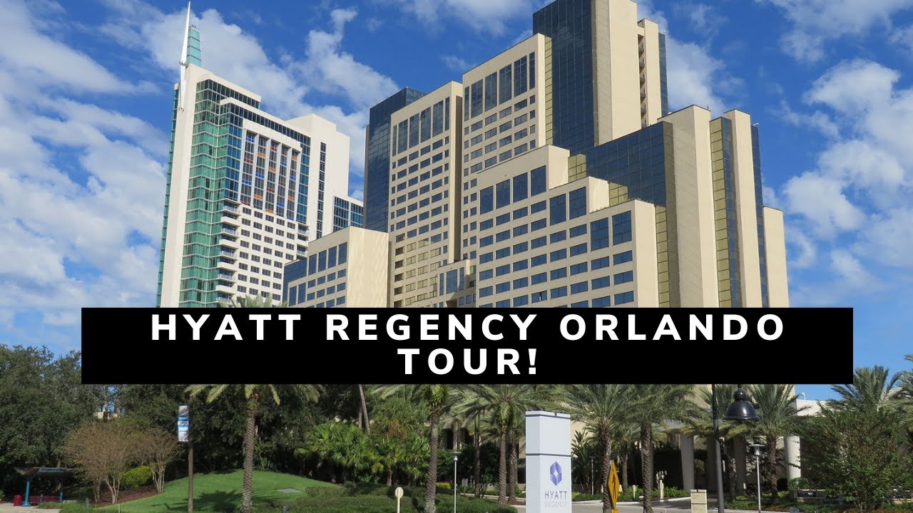 Hyatt Regency Orlando Tour and Review | Huge Property Next Orlando's Convention Center