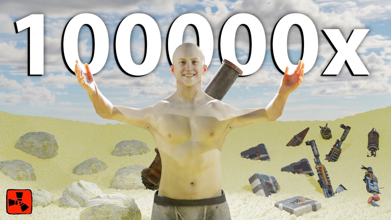 RUST OYNUYORUM AMA SERVER 100000x  - Rust Türkçe