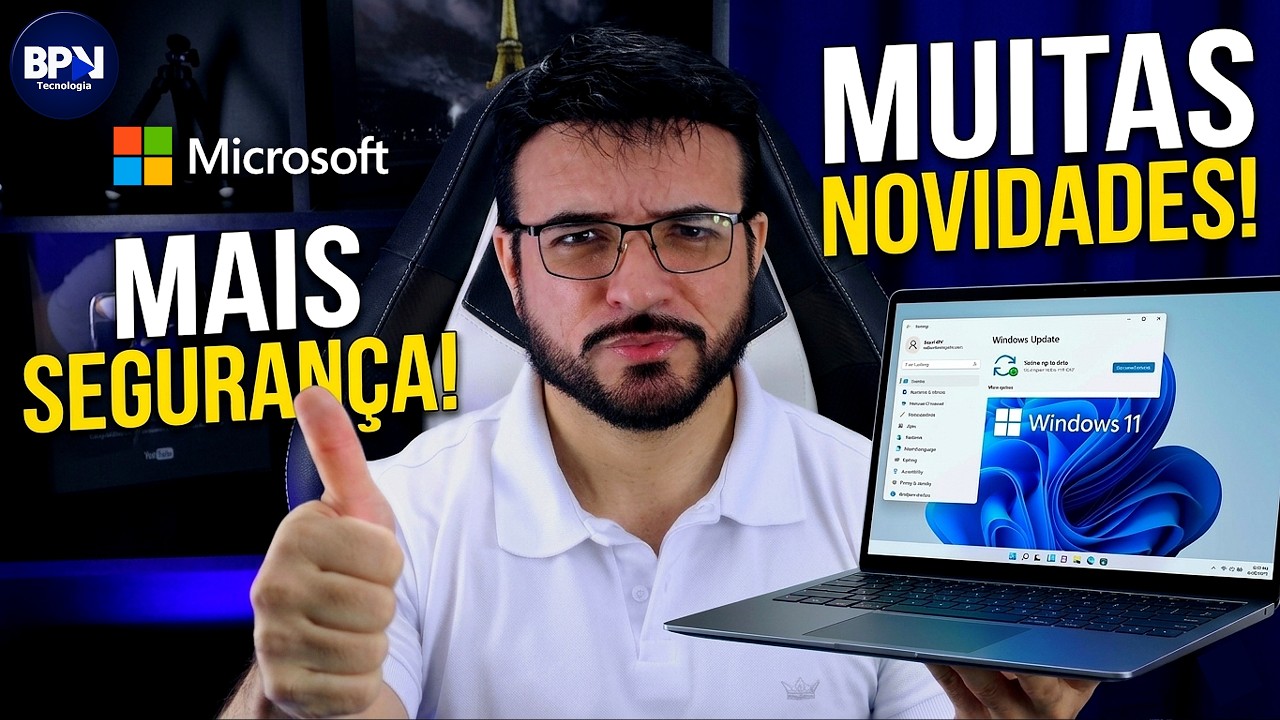 Nova Versão do Windows 11 LIBERADA para Todos!