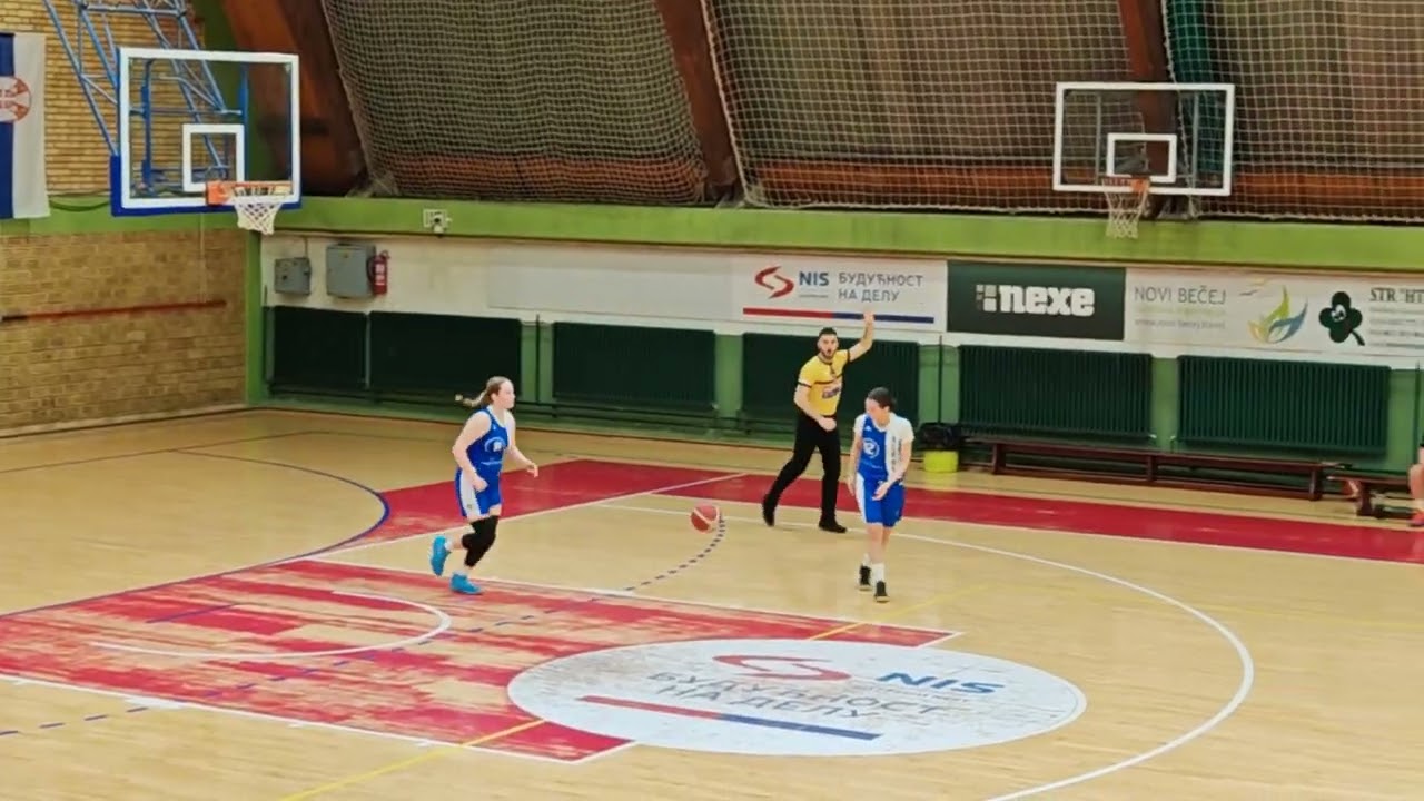 1.ŽRL SEVER /12. KOLO/ Jedinstvo - Agros basket Opovo 3/4 