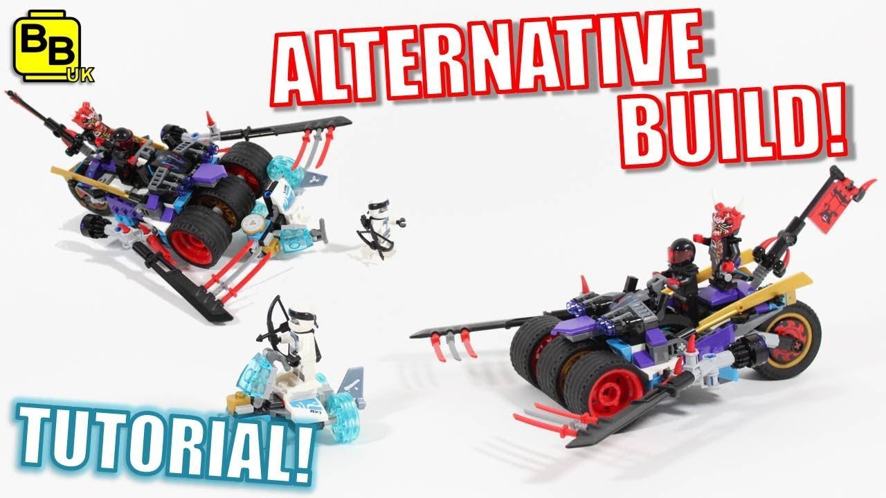 LEGO NINJAGO 70639 ALTERNATIVE BUILD MR.E'S BATTLE BLADE!