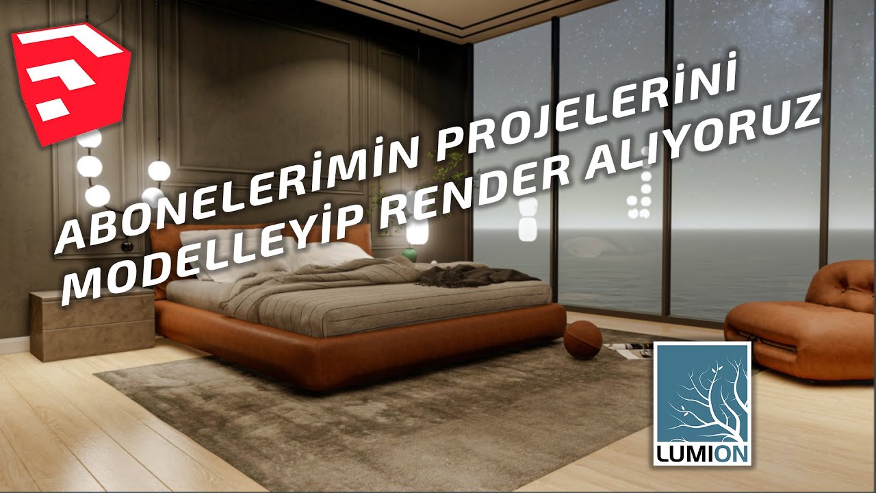 ABONE PROJELERİNİN RENDERINI ALIYORUM
