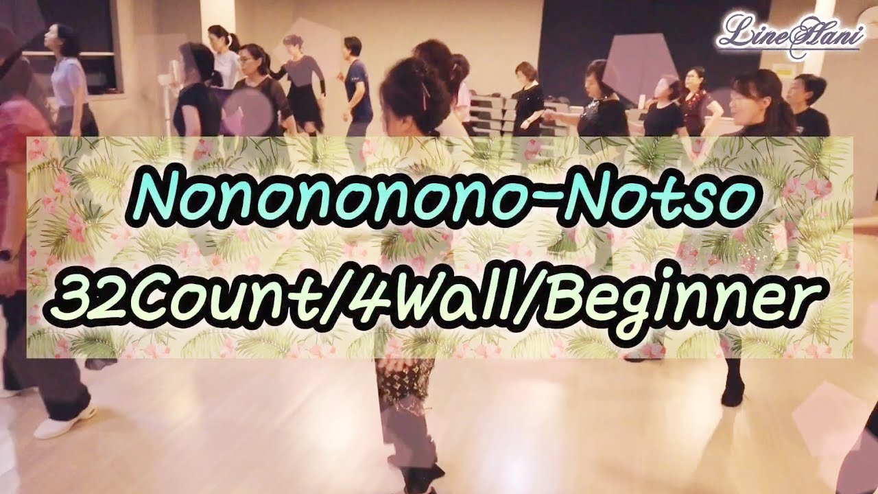Line Dance/Nonononono-Notso/32count/4Wall/Beginner/LineHani🇰🇷