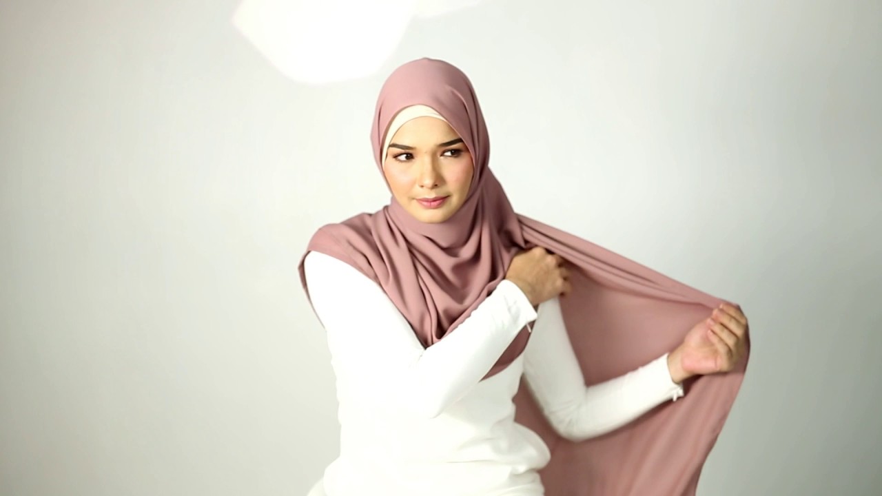 How to wrap or style chiffon scarf?