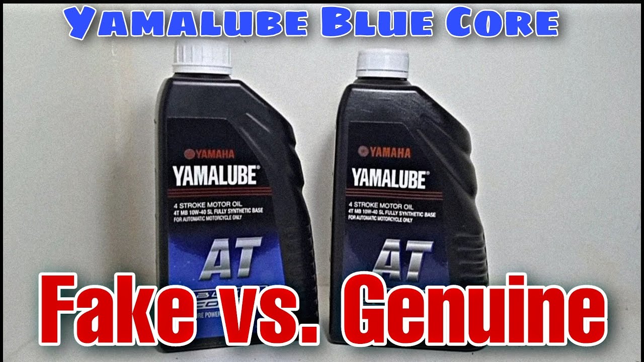 Fake na Yamalube Blue Core ,pano makikilala?/ Fast Track Motorparts