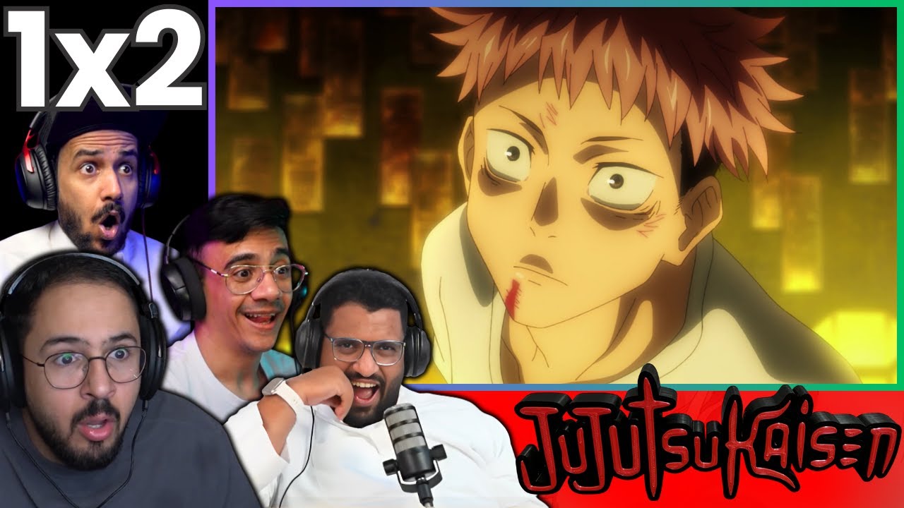 ردة فعل العرب على انمي جوجوتسو كايسن الحلقة 2 | Reaction arabic jujutsu kaisen s1 Ep 2