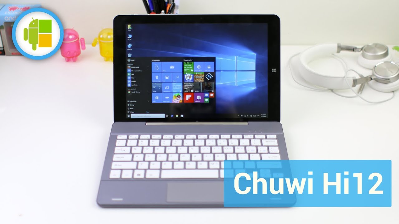 Chuwi Hi12 dual boot Windows-Android, recensione in italiano