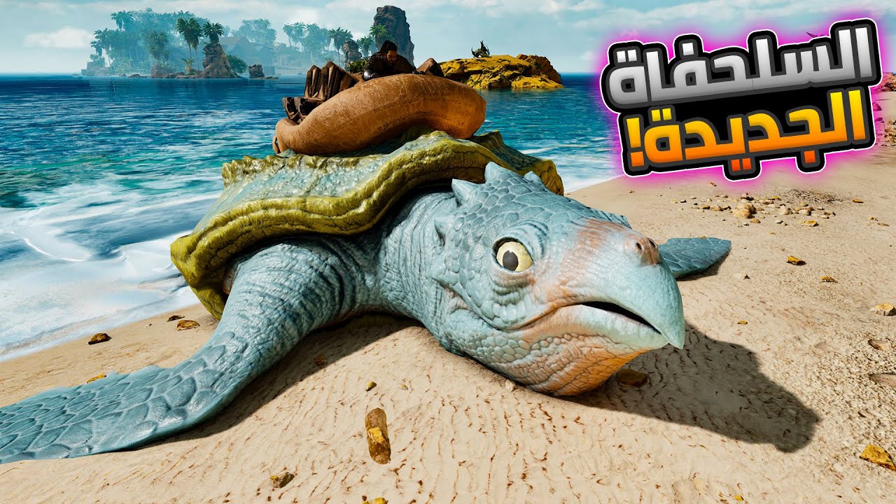 أرك أسنديد مودد 6#: ترويض السلحفاة البرمائية الجديدة!🐢😍 -  القرش المُحسن🦈 | ARK: Ascended Modded