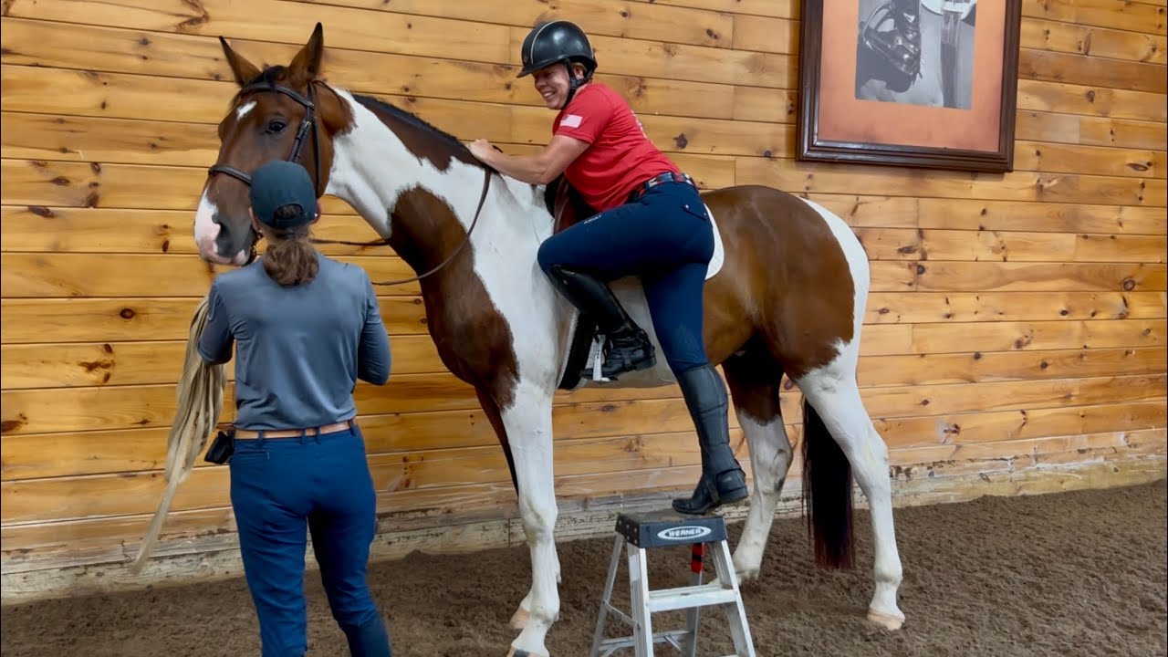 Young Horse Development - Is today the day we sit on Colors?