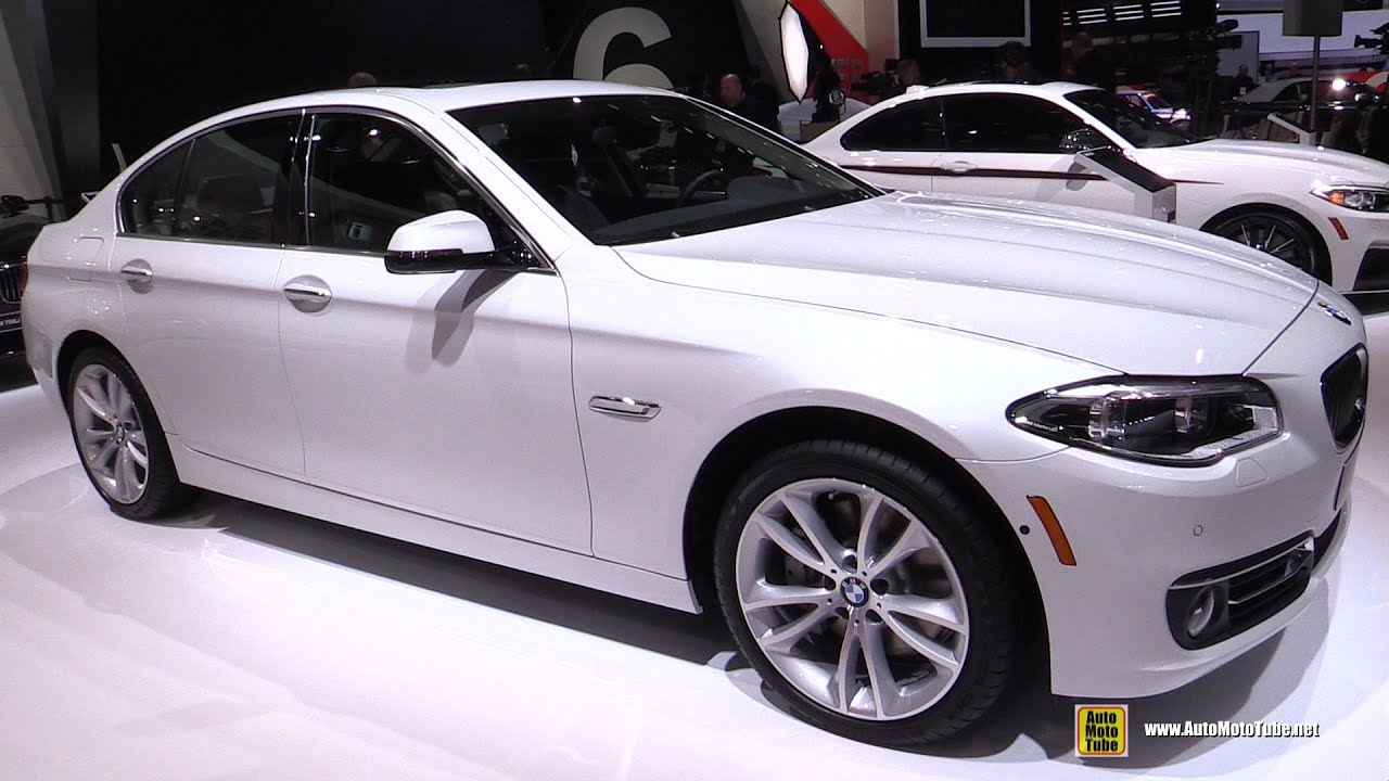 2015 BMW 5-Series 535d Luxury Line - Exterior and Interior Walkaround - 2015 Detroit Auto Show