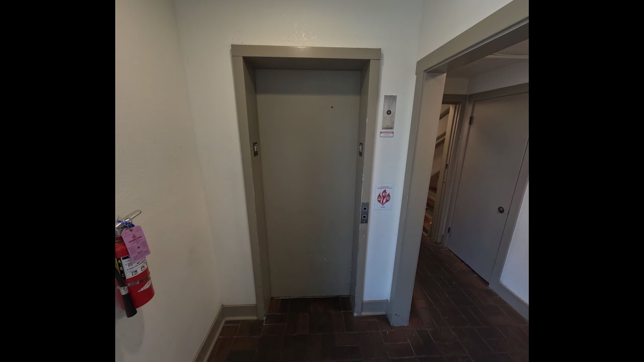 Surprise Dover Black Button Hydraulic Elevator at the Mercantile Building in Grand Junction, CO