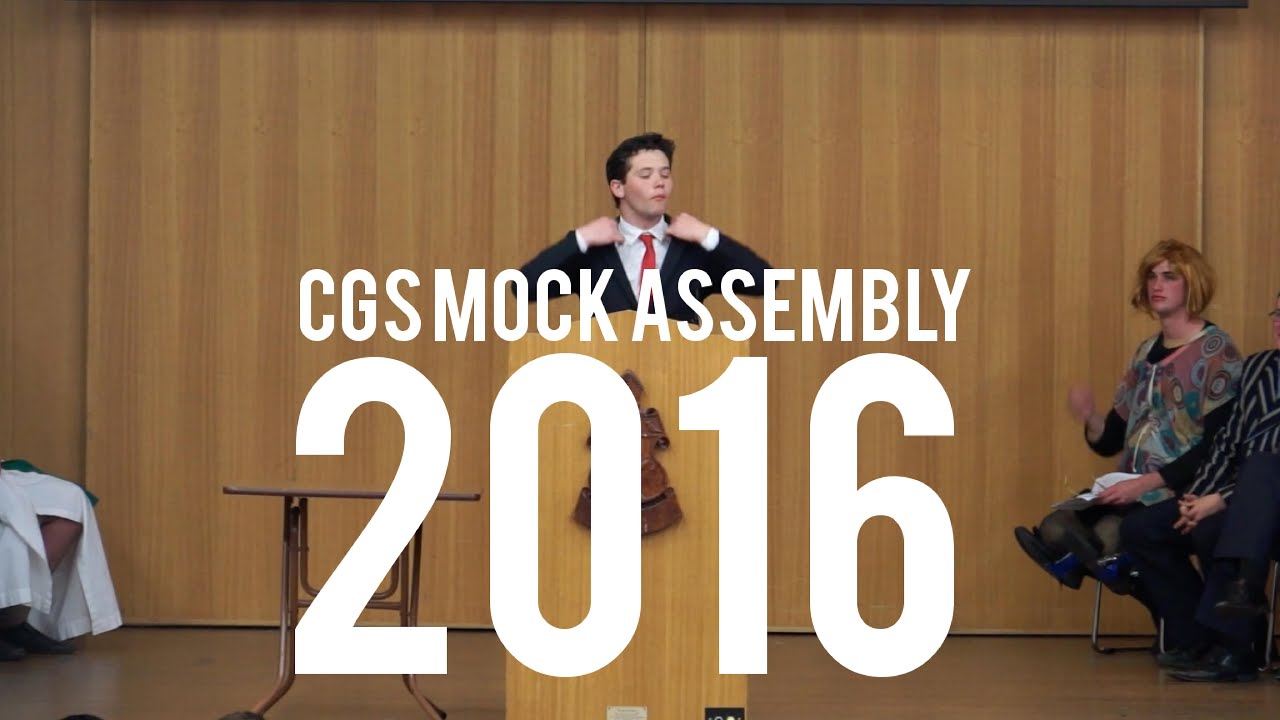 CGS Mock Assembly 2016
