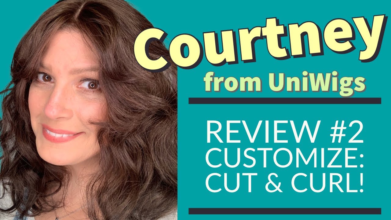 Customize your Uniwigs human hair topper like I did with the Courtney!