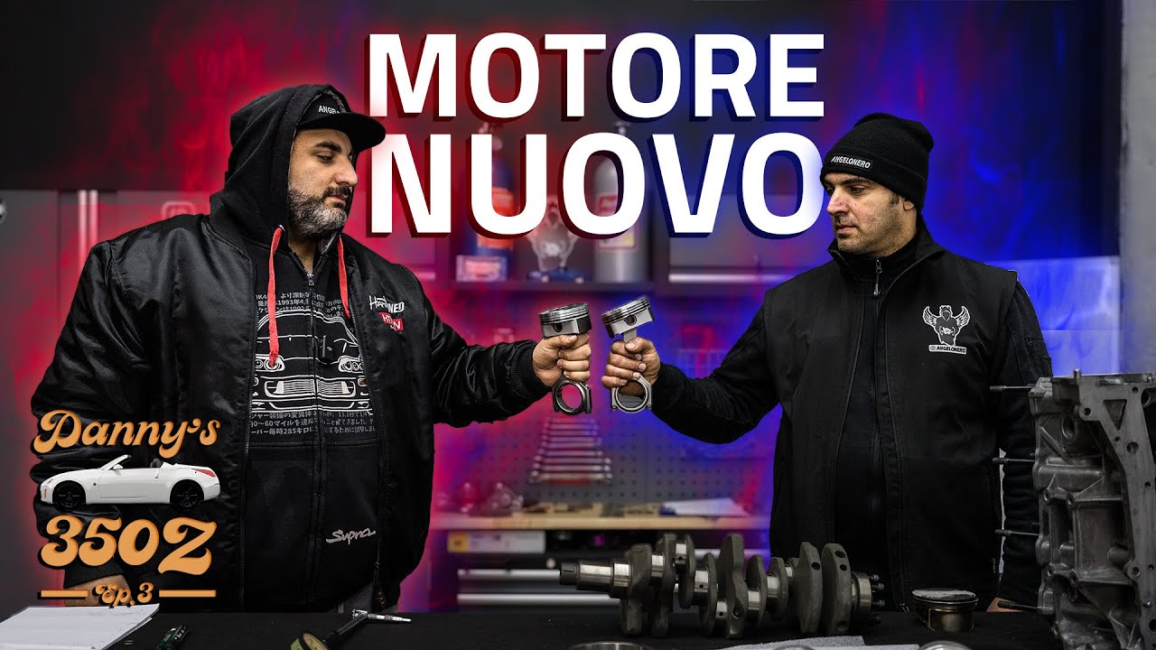 FINALMENTE UN MOTORE NUOVO PER LA 350Z DI DANNY LAZZARIN🚨