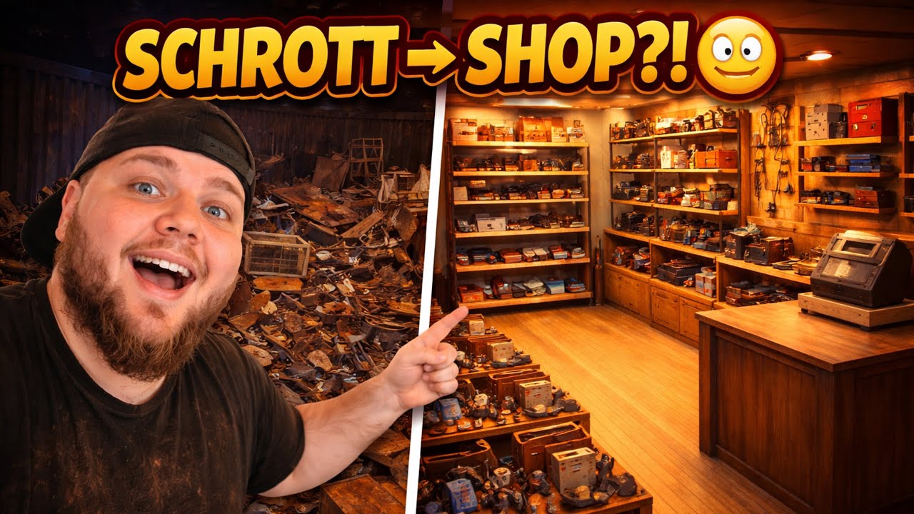 Ich plündere Container für meinen SHOP?! 😳📦 | Salvage Shop Simulator