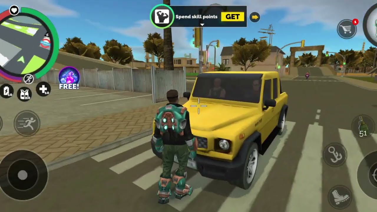 vegas crime simulator power upgrade guns fight gameplay serial killer