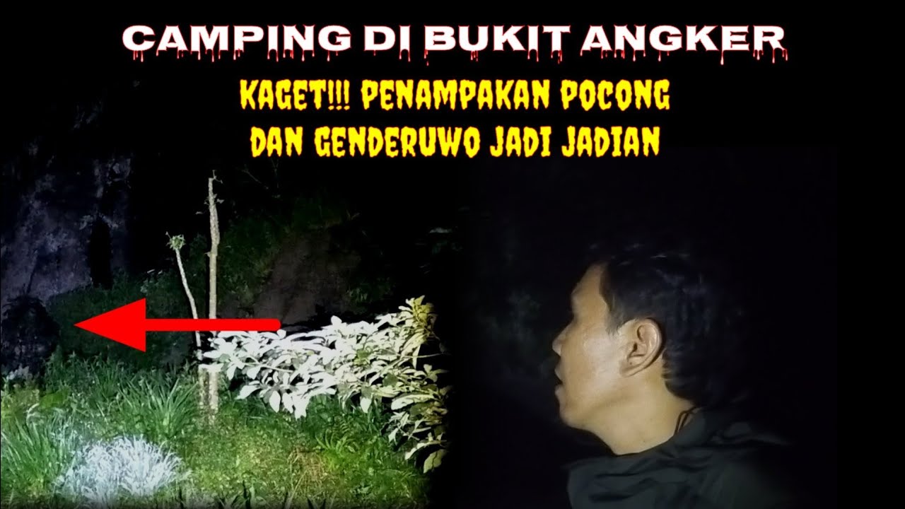 CAMPING HOROR: Camping di bukit angker | Solo camping