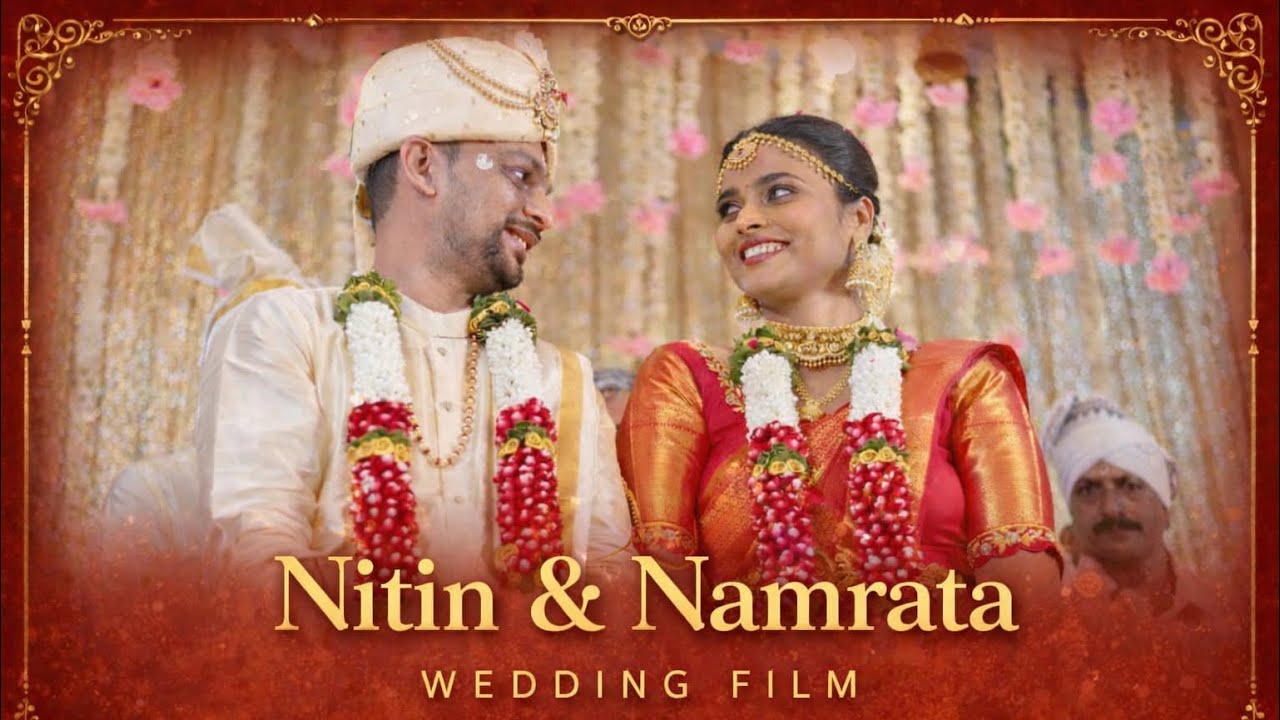 Namrata Weds Nitin | Beautiful South Indian Wedding Film | Indian Bride & Groom