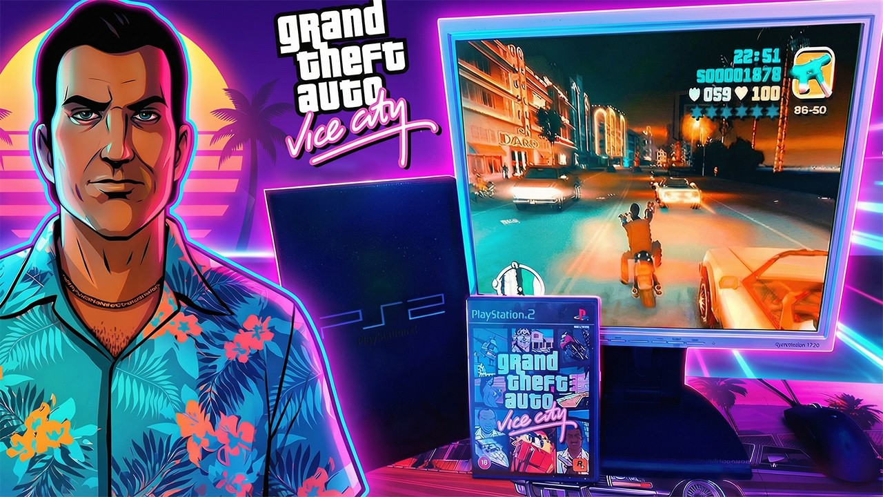 🔴 KIEDYŚ TO BYŁO KURNIA :D | ZAPRASZAM! NA RETRO GTA VICE CITY