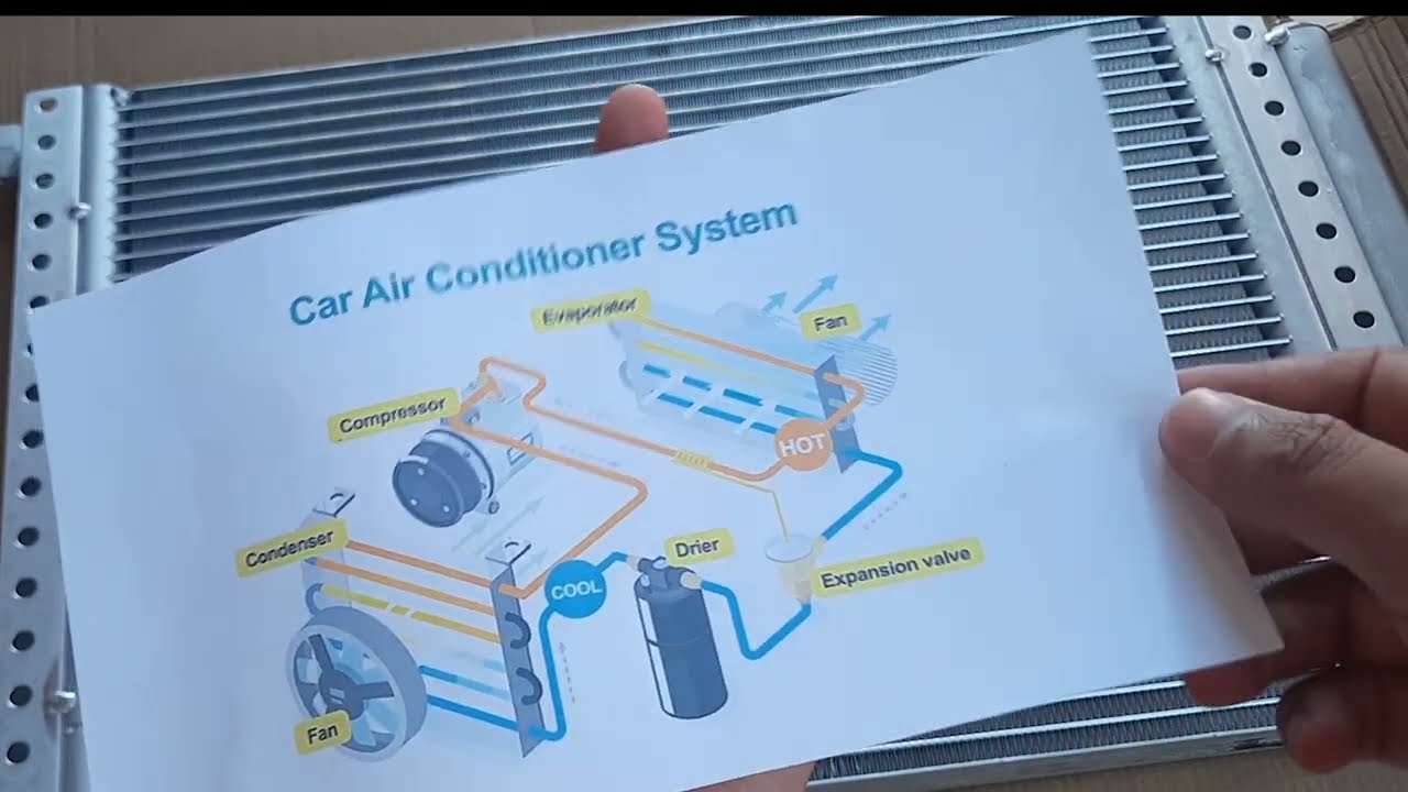 trik upgrade kondensor multiflow ac mobil agar lebih dingin khusus mobil singgle flow part 1